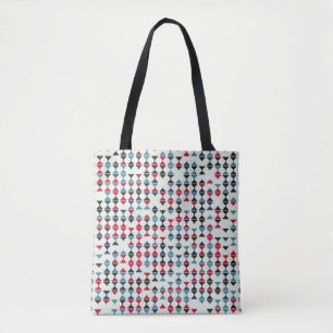 Seamless geometric pattern design illustrationabst tote bag