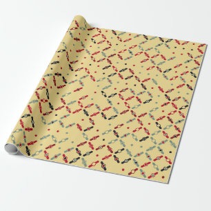 Seamless geometric pattern design illustrationabst wrapping paper