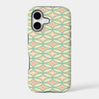 Seamless geometric pattern in diamond shapes