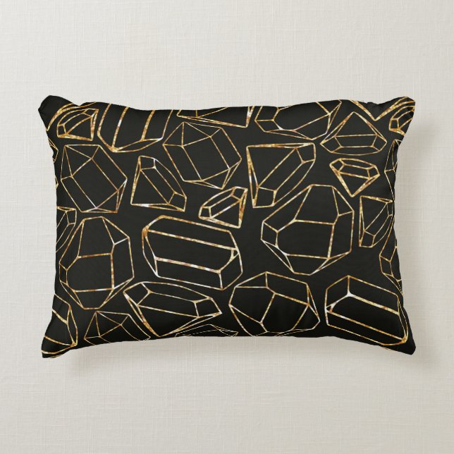 Seamless geometric pattern in retro 80s style. Pop Decorative Cushion (Front)