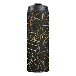 Seamless geometric pattern in retro 80s style. Pop Thermal Tumbler