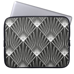 Seamless geometric pattern laptop sleeve