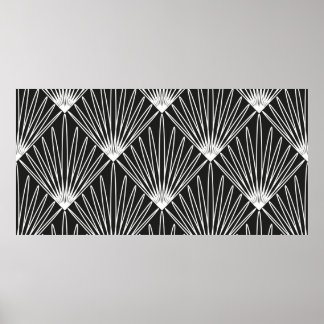 Seamless geometric pattern poster