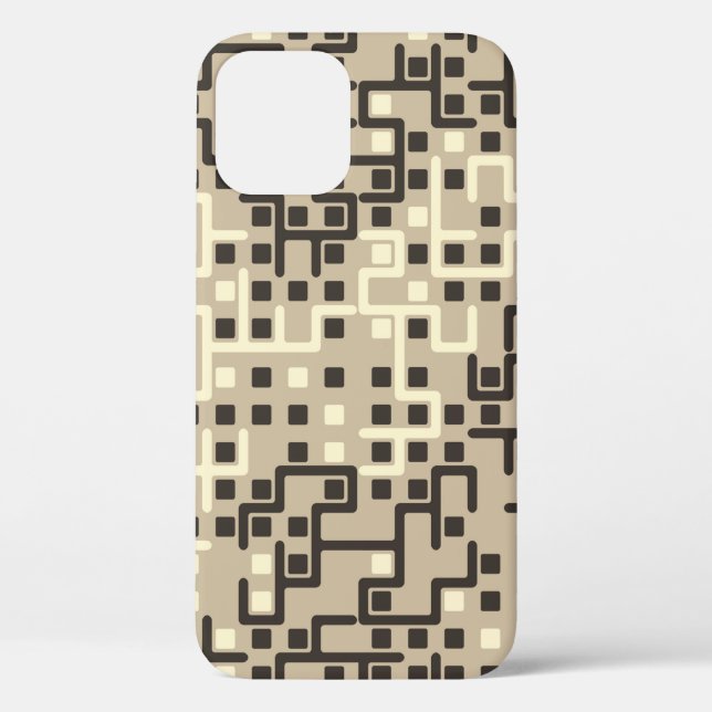 Seamless geometric pattern with coloured elements, Case-Mate iPhone case (Back)