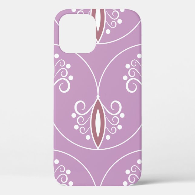 Seamless geometric pattern with swirls. art.  Case-Mate iPhone case (Back)