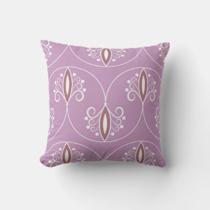 Seamless geometric pattern with swirls. art. cushion