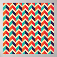 Seamless geometric pattern with zigzags background