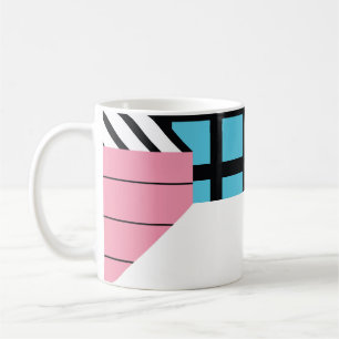 Seamless Geometric Shapes Pattern. Coffee Mug