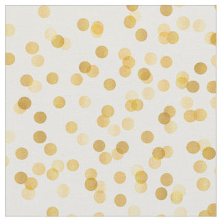Seamless Gold Confetti Fabric