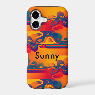 Seamless Graphic Design - yellow red I