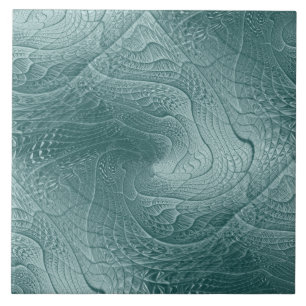 Seamless Green Decorative Ceramic Tile