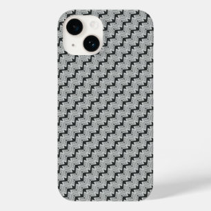 Seamless grey pattern Case-Mate iPhone 14 case