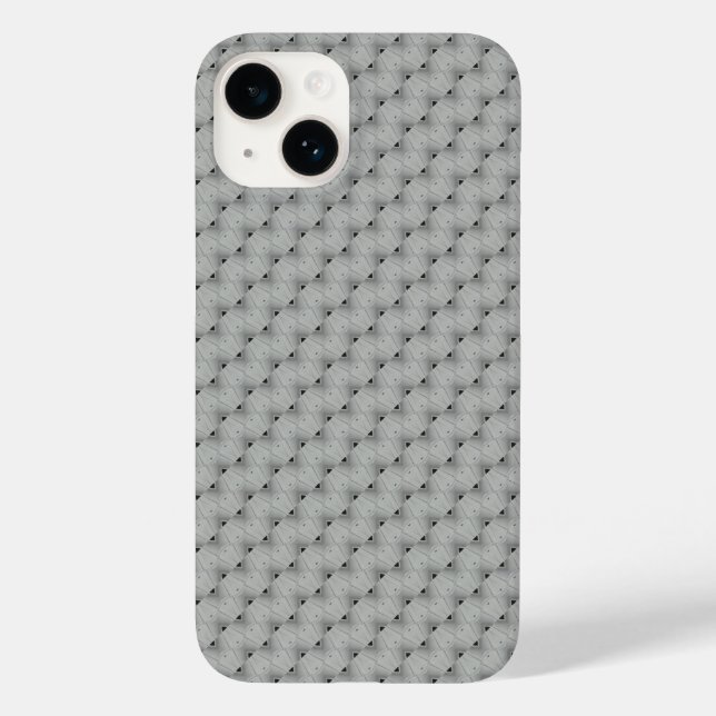 Seamless grey pattern Case-Mate iPhone case (Back)