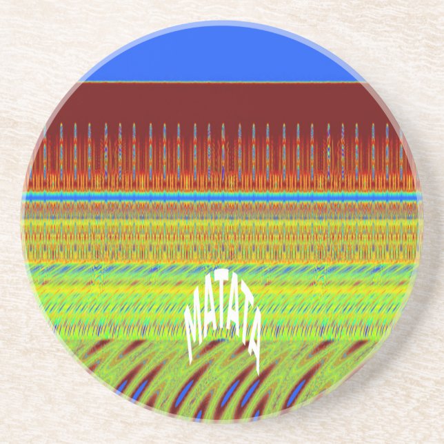 Seamless Have a Nice Day and a Better Night Coaster (Front)