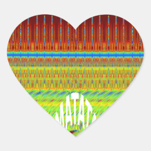 Seamless Have a Nice Day and a Better Night Heart Sticker