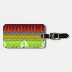 Seamless Have a Nice Day and a Better Night Luggage Tag