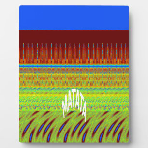 Seamless Have a Nice Day and a Better Night Plaque