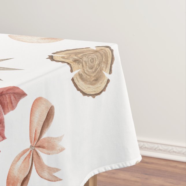 Seamless Holiday Cheer pattern illustration Tablecloth (In Situ)