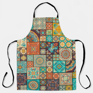 Seamless Islamic, Arabic tile pattern. Apron