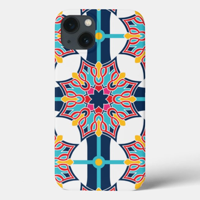 Seamless Islamic Art Colourful  Case-Mate iPhone Case (Back)