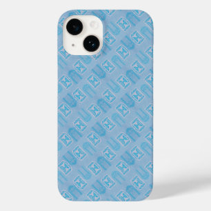 Seamless Israeli passport pattern Case-Mate iPhone 14 Case