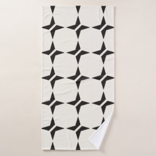 seamless lattice pattern. Modern stylish texture. Bath Towel