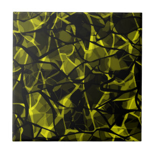 Seamless liquid wavy abstract black green marble g tile