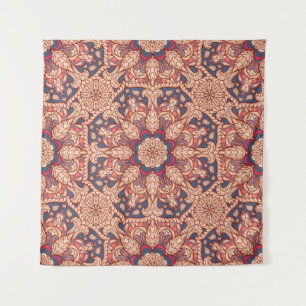 Seamless mandala pattern. Vintage decorative eleme Tapestry