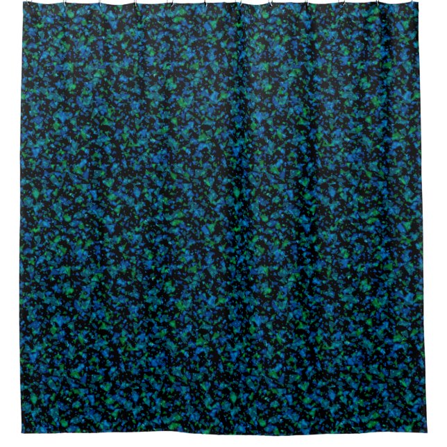 Seamless marble granite abstract modern pattern pr shower curtain (Front)