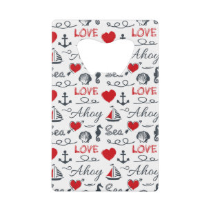 Seamless nautical pattern