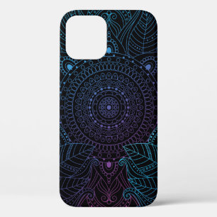Seamless oriental arabesque pattern. Laced decorat iPhone 12 Case