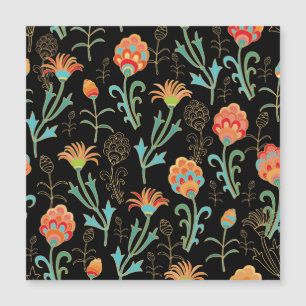 Seamless Oriental Floral Elegance