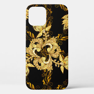 Seamless oriental ornament in the style of baroque iPhone 12 case