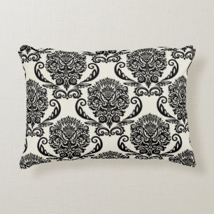 Seamless ornament with decorative elements. Freeha Cushion