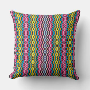 Seamless ornamental pattern, simple decor elements cushion