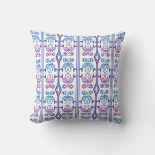 Seamless ornamental retro moroccan arabic vintage cushion