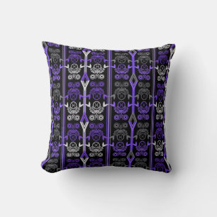 Seamless ornamental retro moroccan arabic vintage cushion