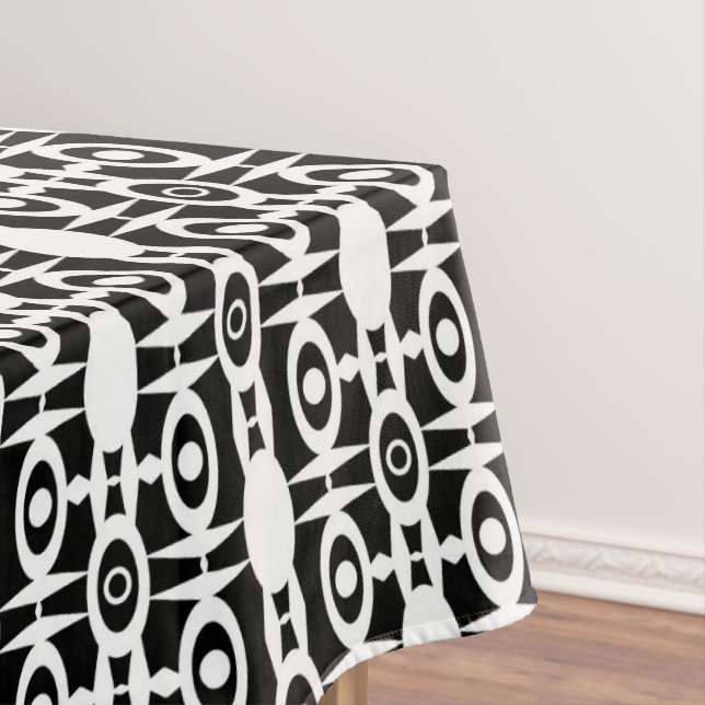Seamless ornamental white decor decoration ornate tablecloth (In Situ)