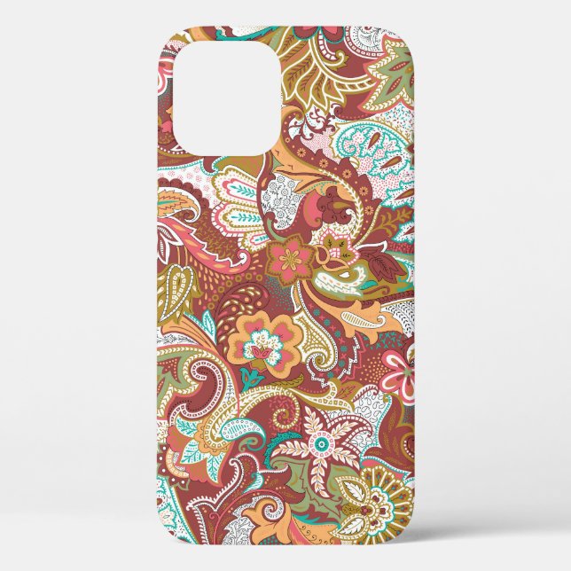 Seamless paisley: elegant background pattern. Case-Mate iPhone case (Back)