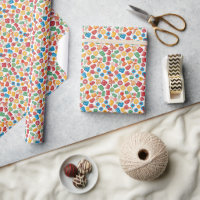 Seamless Pattern Assorted Candies