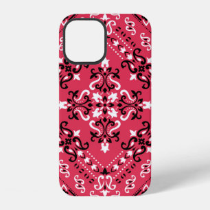 Seamless pattern based on ornament paisley Bandann iPhone 12 Case