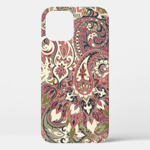 Seamless pattern based on traditional Asian elemen iPhone 12 Case
