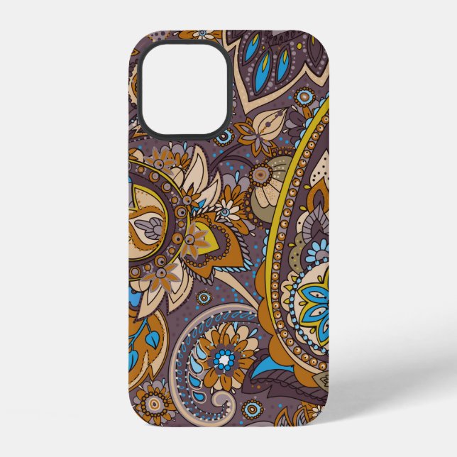 Seamless pattern based on traditional Asian elemen iPhone Case (Back)