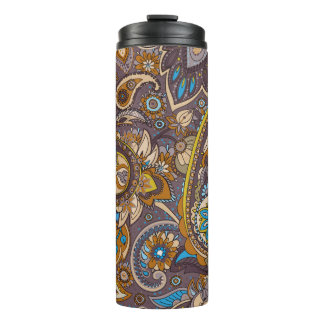 Seamless pattern based on traditional Asian elemen Thermal Tumbler
