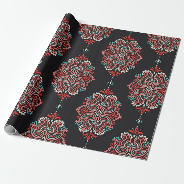 Seamless pattern based on traditional Asian elemen Wrapping Paper (Unrolled)