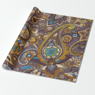 Seamless pattern based on traditional Asian elemen Wrapping Paper