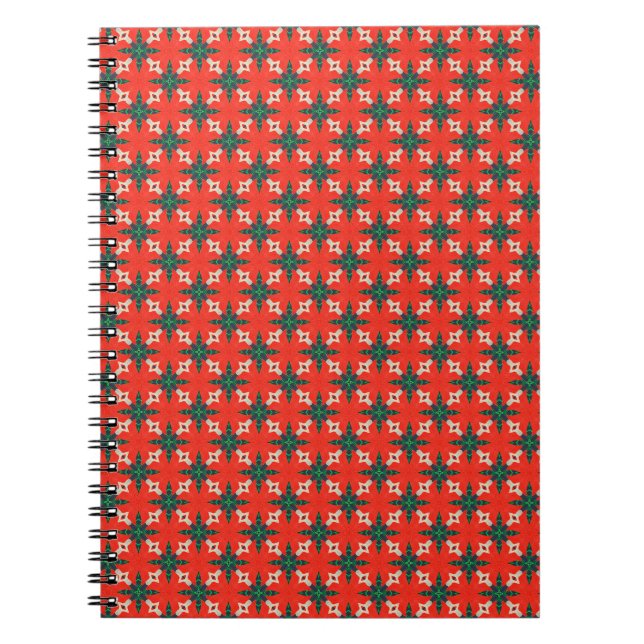Seamless pattern: Christmas backgroundabstract,art Notebook (Front)