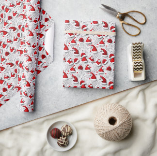 Seamless Pattern Christmas Day Wrapping Paper