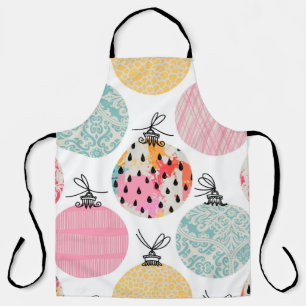 Seamless pattern. Christmas Decor. Apron