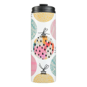 Seamless pattern. Christmas Decor. Thermal Tumbler